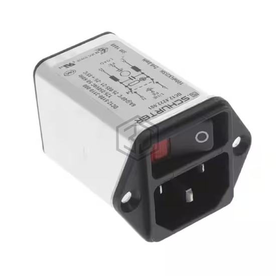 DC12.4222.001 - SCHURTER Inc. - Power Entry Connectors - Inlets, Outlets, Modules