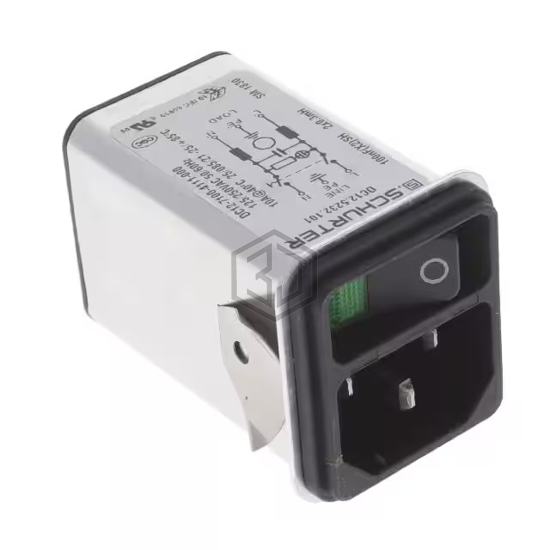 DC12.5232.101 - SCHURTER Inc. - Power Entry Connectors - Inlets, Outlets, Modules