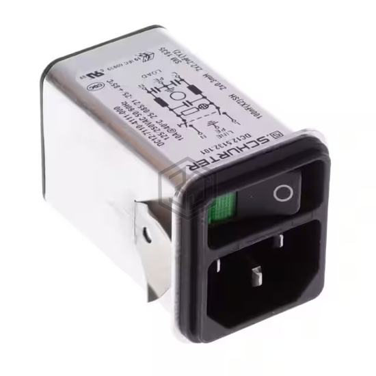 DC12.5132.101 - SCHURTER Inc. - Power Entry Connectors - Inlets, Outlets, Modules