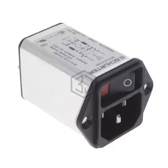 DC12.2122.001 - SCHURTER Inc. - Power Entry Connectors - Inlets, Outlets, Modules