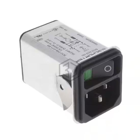 DC12.2232.101 - SCHURTER Inc. - Power Entry Connectors - Inlets, Outlets, Modules