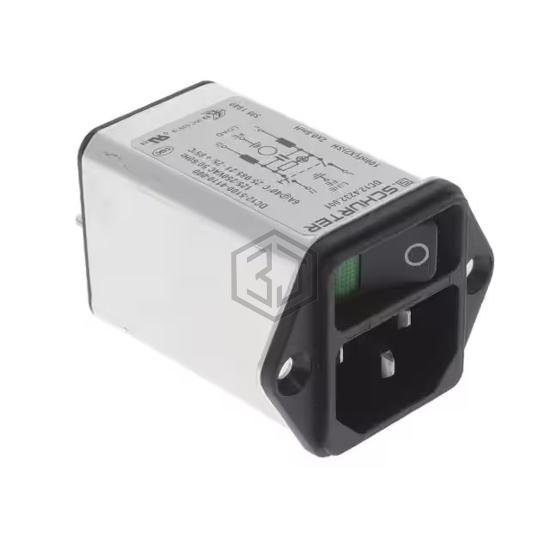 DC12.4232.001 - SCHURTER Inc. - Power Entry Connectors - Inlets, Outlets, Modules