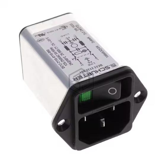 DC12.2132.001 - SCHURTER Inc. - Power Entry Connectors - Inlets, Outlets, Modules