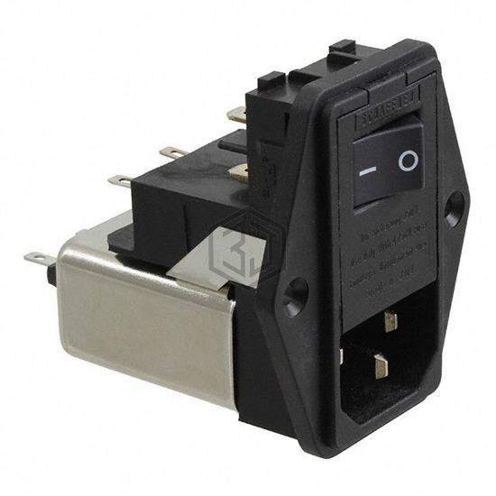 FN389-2-21 - Schaffner EMC Inc. - Power Entry Connectors - Inlets, Outlets, Modules