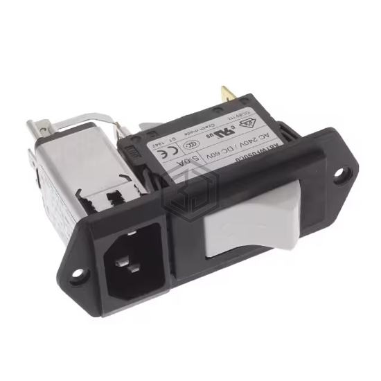 5145.0586.511 - SCHURTER Inc. - Power Entry Connectors - Inlets, Outlets, Modules