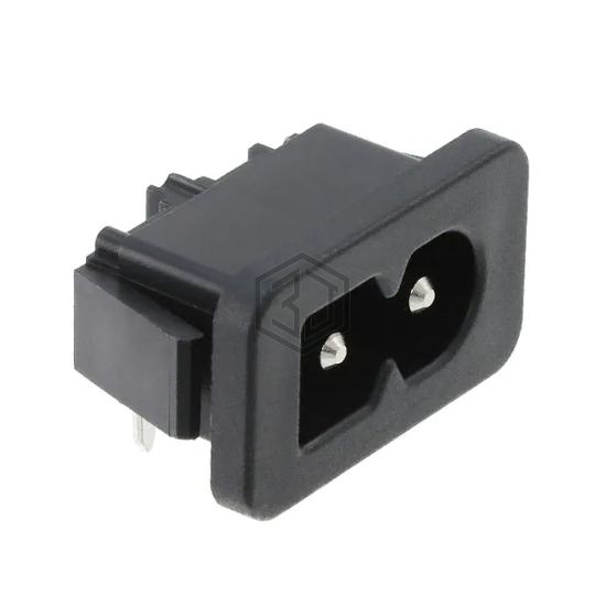 6160.0159 - SCHURTER Inc. - Power Entry Connectors - Inlets, Outlets, Modules