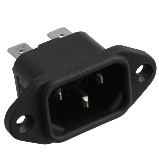703-00/63 - Qualtek - Power Entry Connectors - Inlets, Outlets, Modules