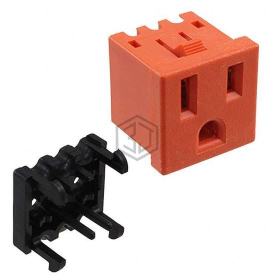 1-208979-2 - TE Connectivity AMP Connectors - Power Entry Connectors - Inlets, Outlets, Modules