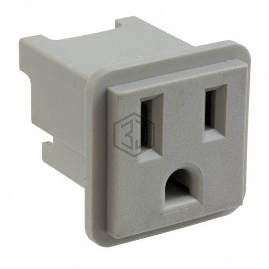 213598-1 - TE Connectivity AMP Connectors - Power Entry Connectors - Inlets, Outlets, Modules