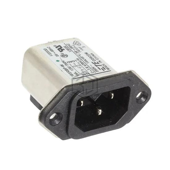 4-6609987-1 - TE Connectivity Corcom Filters - Power Entry Connectors - Inlets, Outlets, Modules