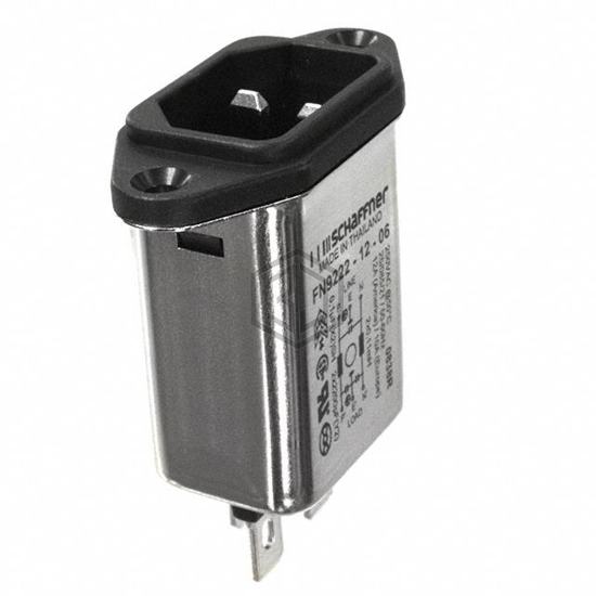 FN9222-12-06 - Schaffner EMC Inc. - Power Entry Connectors - Inlets, Outlets, Modules