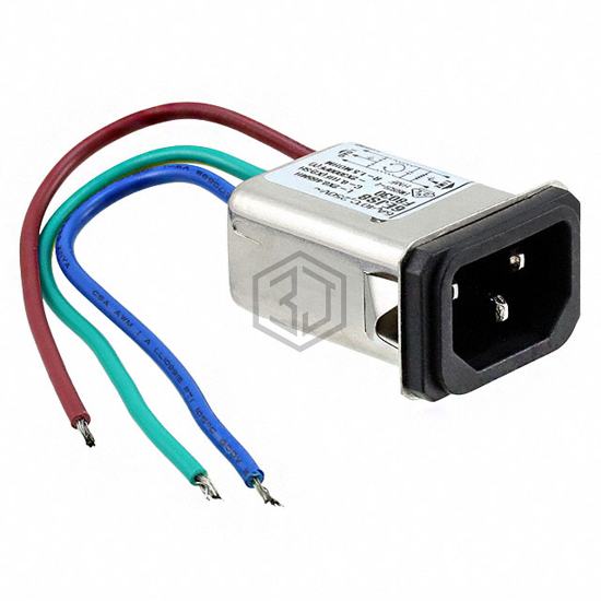 3-6609006-9 - TE Connectivity Corcom Filters - Power Entry Connectors - Inlets, Outlets, Modules