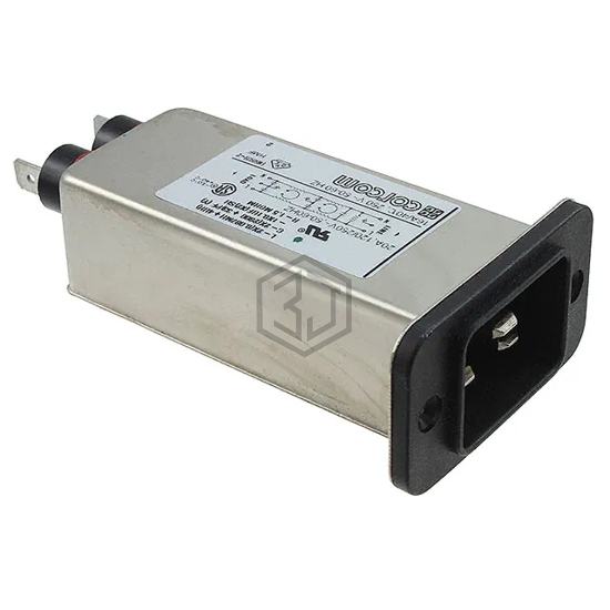 6609007-8 - TE Connectivity Corcom Filters - Power Entry Connectors - Inlets, Outlets, Modules