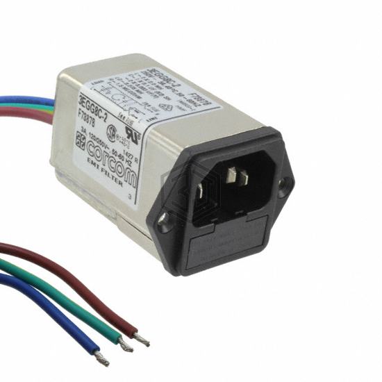 2-6609115-0 - TE Connectivity Corcom Filters - Power Entry Connectors - Inlets, Outlets, Modules