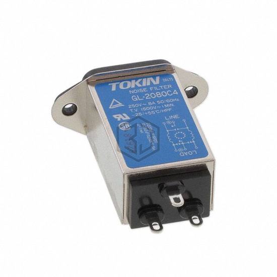 GL-2080C4 - KEMET - Power Entry Connectors - Inlets, Outlets, Modules
