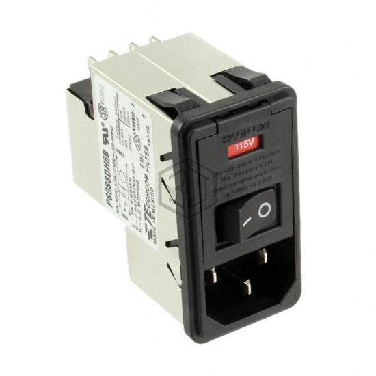 1-6609951-3 - TE Connectivity Corcom Filters - Power Entry Connectors - Inlets, Outlets, Modules