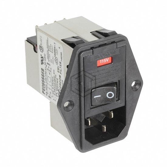 6609929-2 - TE Connectivity Corcom Filters - Power Entry Connectors - Inlets, Outlets, Modules