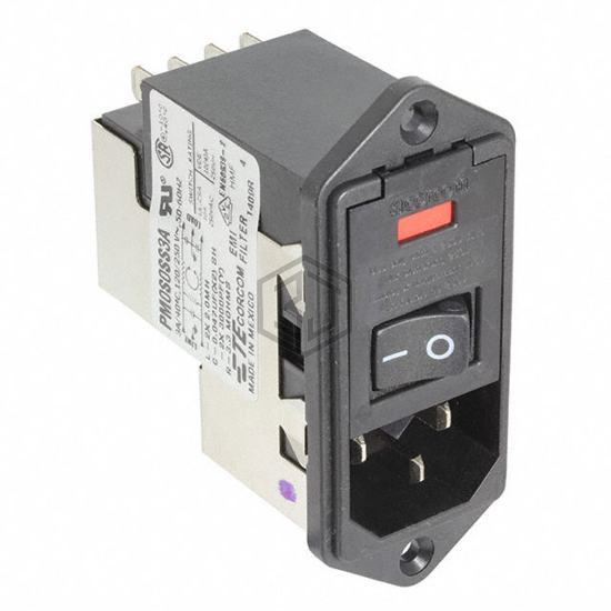 6609941-5 - TE Connectivity Corcom Filters - Power Entry Connectors - Inlets, Outlets, Modules