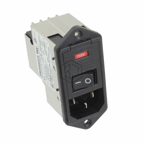 6609940-8 - TE Connectivity Corcom Filters - Power Entry Connectors - Inlets, Outlets, Modules