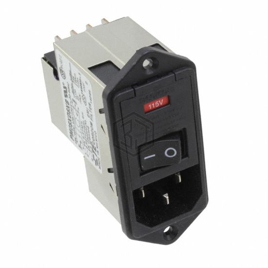 3-6609940-2 - TE Connectivity Corcom Filters - Power Entry Connectors - Inlets, Outlets, Modules