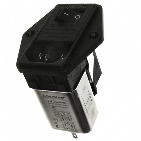 FN389B-4-22 - Schaffner EMC Inc. - Power Entry Connectors - Inlets, Outlets, Modules