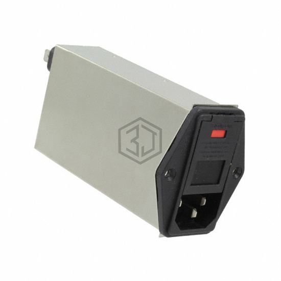 PE0S0SLXC - TE Connectivity Corcom Filters - Power Entry Connectors - Inlets, Outlets, Modules