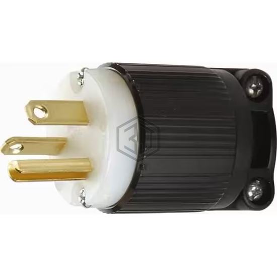 NEMA 6-20   PLUG - Powertronics - Power Entry Connectors - Inlets, Outlets, Modules