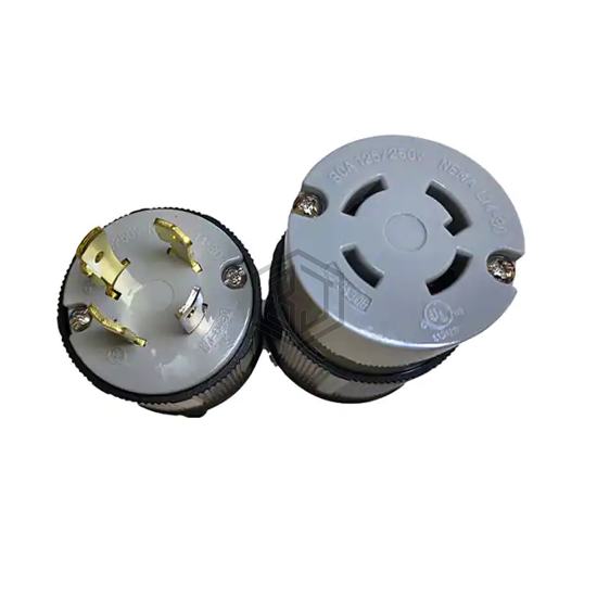 NEMA L14-30 PLUG AND CONNECTOR SET - Powertronics - Power Entry Connectors - Inlets, Outlets, Modules