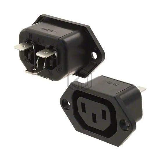 6600.3300 - SCHURTER Inc. - Power Entry Connectors - Inlets, Outlets, Modules