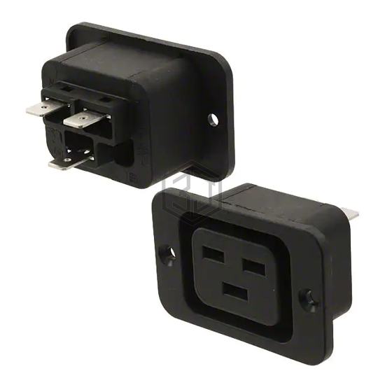4797.0000 - SCHURTER Inc. - Power Entry Connectors - Inlets, Outlets, Modules