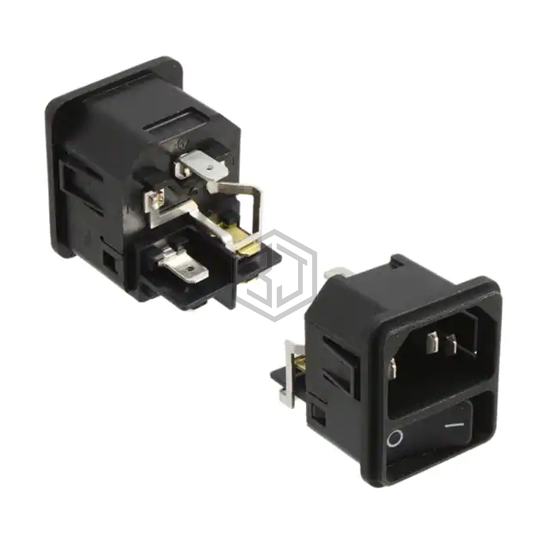 DC11.0001.201 - SCHURTER Inc. - Power Entry Connectors - Inlets, Outlets, Modules