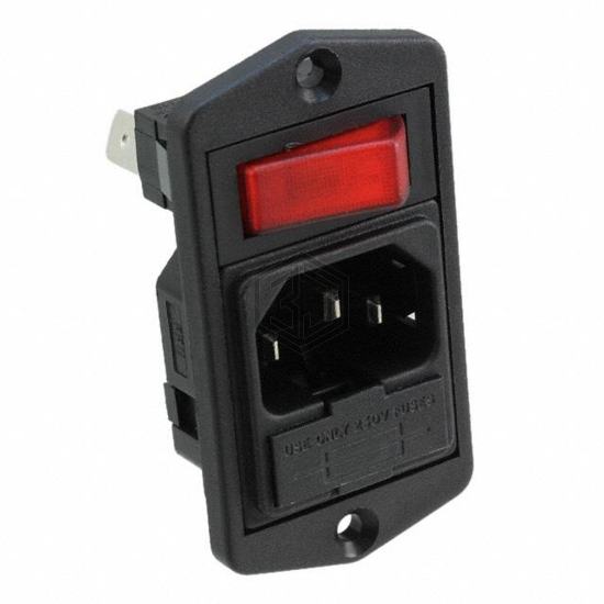BVA01/Z0000/02 - Bulgin - Power Entry Connectors - Inlets, Outlets, Modules