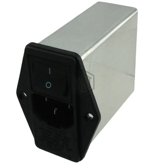 10EK3S - Delta Electronics - Power Entry Connectors - Inlets, Outlets, Modules