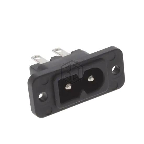 6160.0102 - SCHURTER Inc. - Power Entry Connectors - Inlets, Outlets, Modules