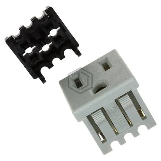 1-208979-4 - TE Connectivity AMP Connectors - Power Entry Connectors - Inlets, Outlets, Modules