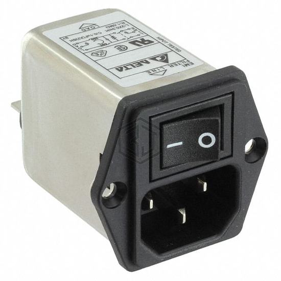 10BEEG3GM-R - Delta Electronics - Power Entry Connectors - Inlets, Outlets, Modules