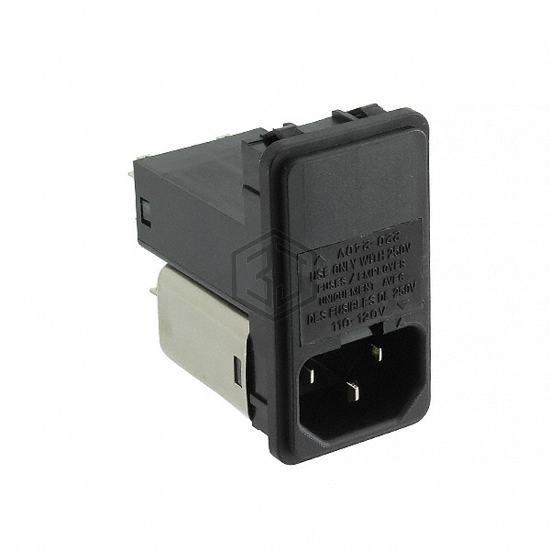 03NB4 - Delta Electronics - Power Entry Connectors - Inlets, Outlets, Modules