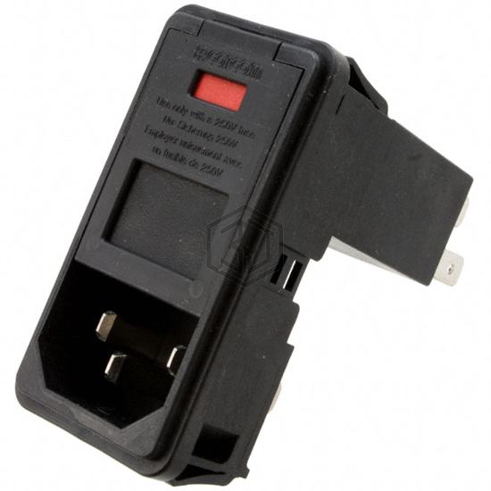 1-6609101-3 - TE Connectivity Corcom Filters - Power Entry Connectors - Inlets, Outlets, Modules