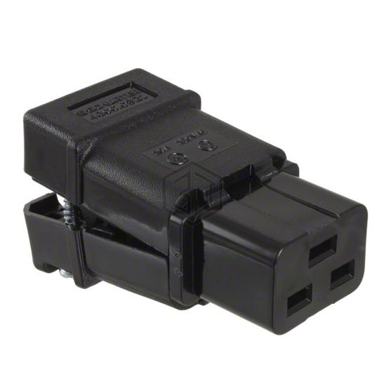 4300.0921 - SCHURTER Inc. - Power Entry Connectors - Inlets, Outlets, Modules