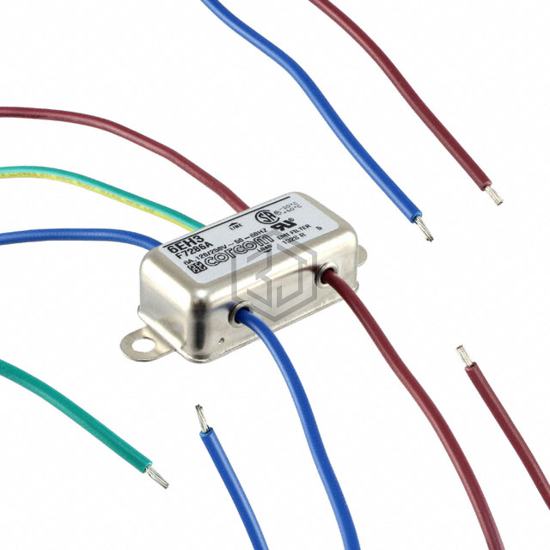 6EH3 - TE Connectivity Corcom Filters - Power Entry Connectors - Inlets, Outlets, Modules