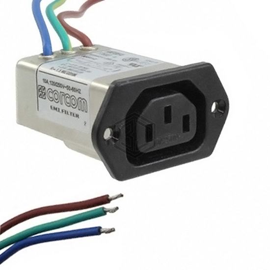 6609018-8 - TE Connectivity Corcom Filters - Power Entry Connectors - Inlets, Outlets, Modules