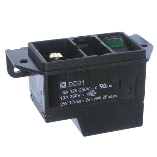 DD21.0124.1111 - SCHURTER Inc. - Power Entry Connectors - Inlets, Outlets, Modules