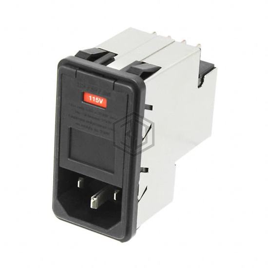 7-6609951-7 - TE Connectivity Corcom Filters - Power Entry Connectors - Inlets, Outlets, Modules