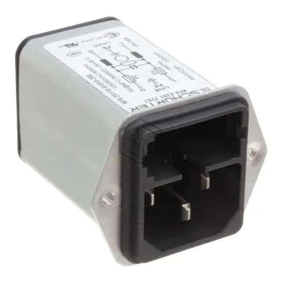 4301.7207 - SCHURTER Inc. - Power Entry Connectors - Inlets, Outlets, Modules