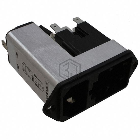 CE40.6100.151 - SCHURTER Inc. - Power Entry Connectors - Inlets, Outlets, Modules