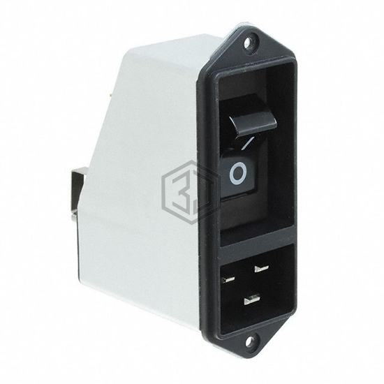EF12.2105.1110.02 - SCHURTER Inc. - Power Entry Connectors - Inlets, Outlets, Modules