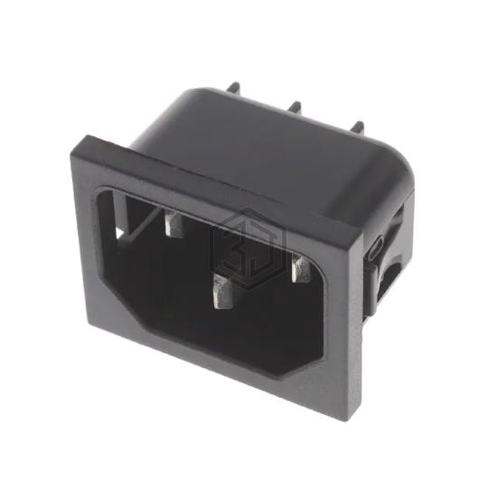 6150.5520 - SCHURTER Inc. - Power Entry Connectors - Inlets, Outlets, Modules