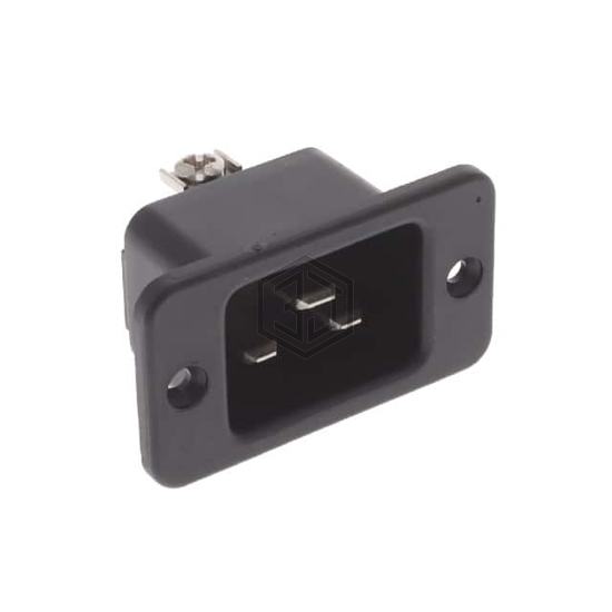 6163.0007 - SCHURTER Inc. - Power Entry Connectors - Inlets, Outlets, Modules