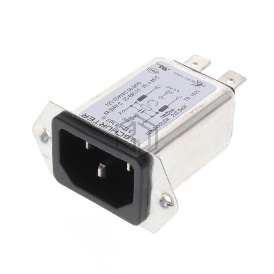 5120.1303.0 - SCHURTER Inc. - Power Entry Connectors - Inlets, Outlets, Modules