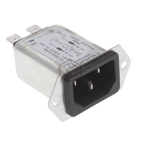 5120.0304.0 - SCHURTER Inc. - Power Entry Connectors - Inlets, Outlets, Modules
